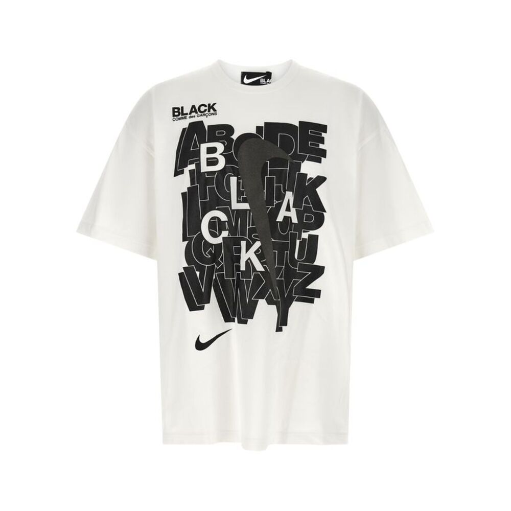 Comme Des Garcons Black Men T-Shirt Comme Des Garçons X Nike
